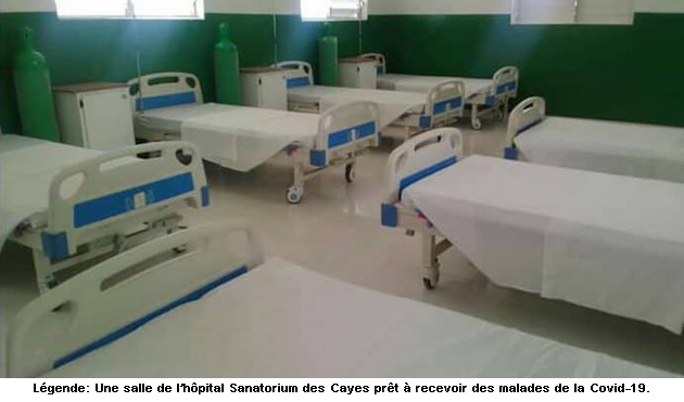 L’hôpital Sanatorium des Cayes enfin accessible aux malades de Covid-19